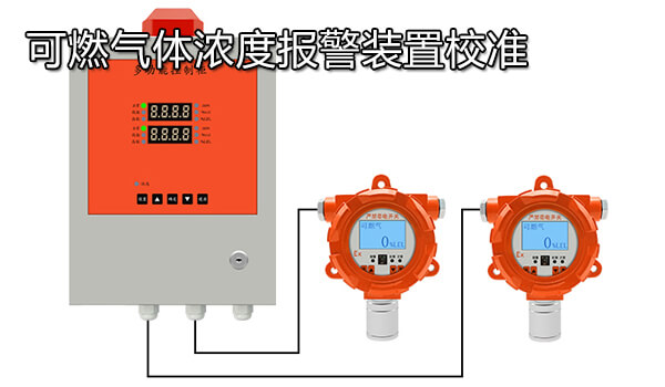 可燃气体浓度报警装置校准